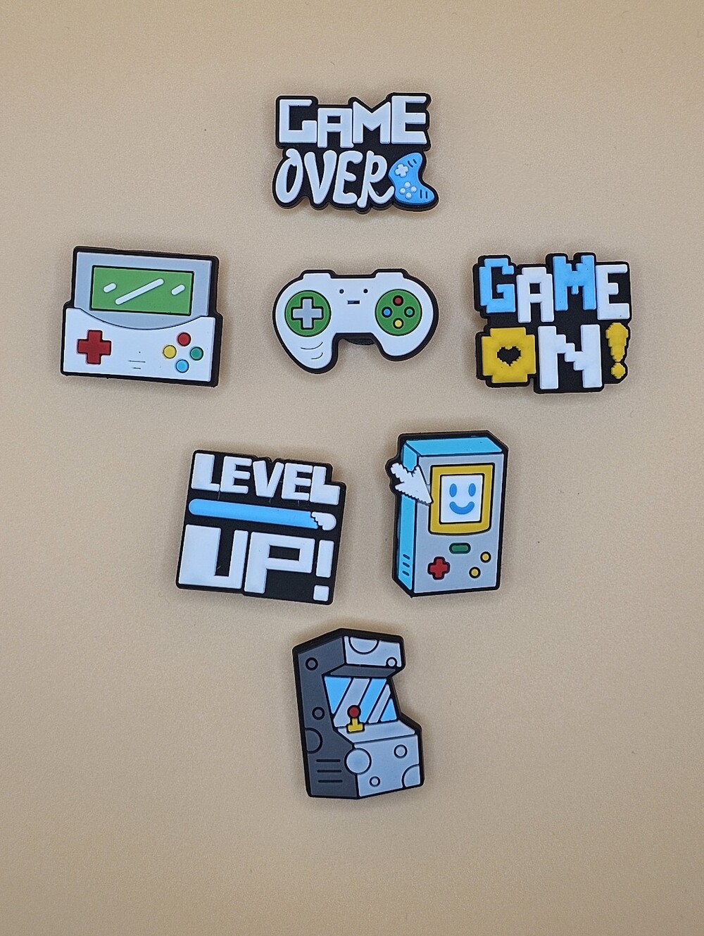 Retro Video Game Pins Set - Multicolor Gaming Accessories